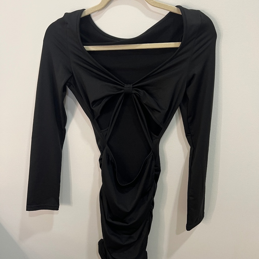 Black Cutout BodyCon Dress Size Small